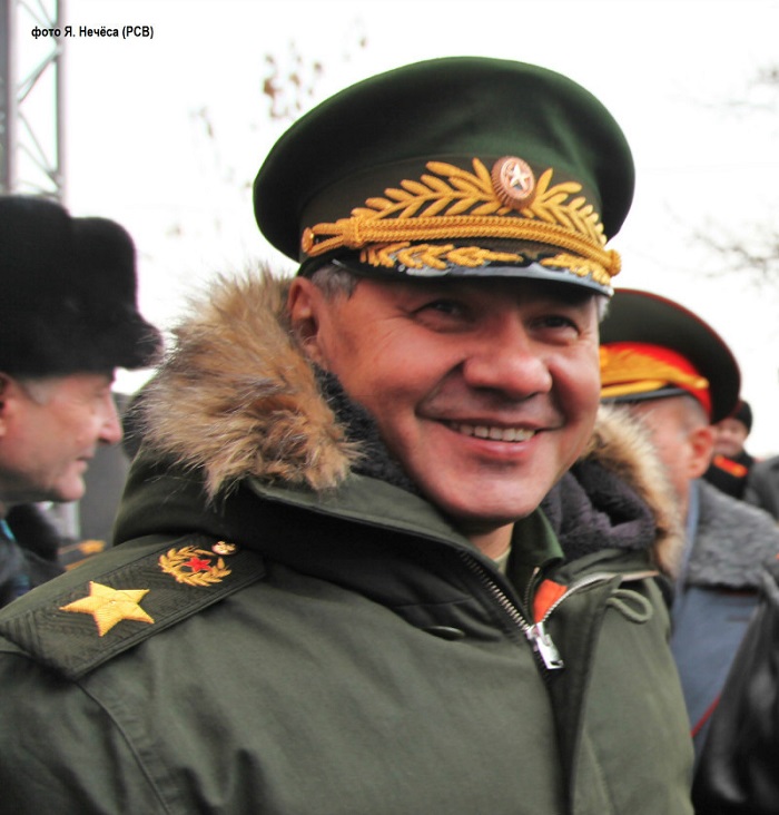 Министр обороны России, генерал армии Сергей Кожугетович Шойгу 